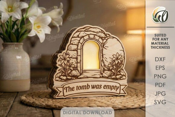 3D Easter Lamp Laser Cut: A Modern Twist on Traditional Craft