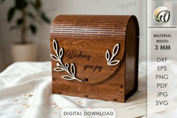 3D Gift Box Laser Cut. Wishing You Joy – A Creative Solution for Personalized Gifts
