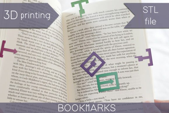 3D Print Clip Bookmark, Page Marker Stl: A Versatile Tool for Creative and Practical Uses
