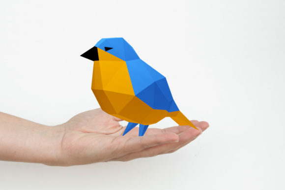 DIY Lowpoly Sparrow Bird - 3D Papercraft: A Creative Way to Bring Art to Life