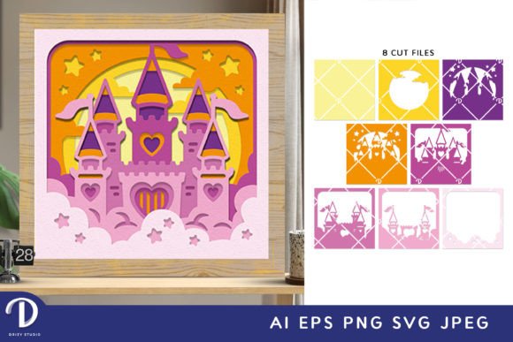 Exploring the Beauty and Versatility of the Fairytale Castle 3D Shadow Box Paper Cut