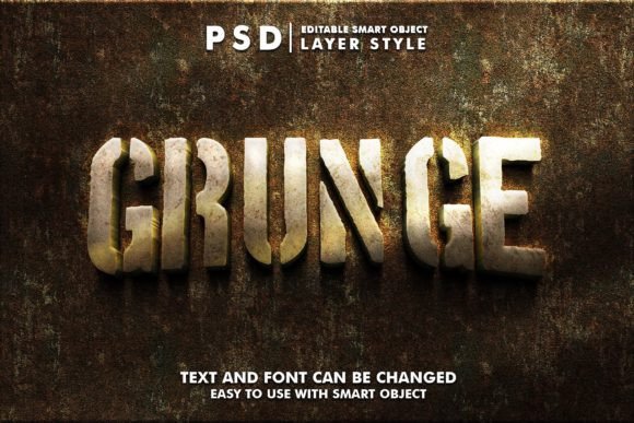Mastering the Grunge 3D Realistic PSD Text Effect for Professional Design