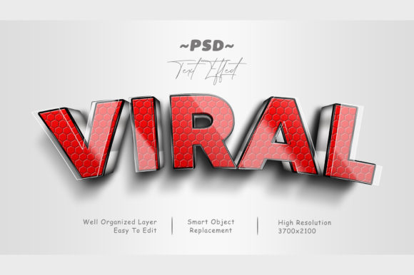 Viral 3D PSD Editable Text Effect: A Strategic Tool for Creative Professionals